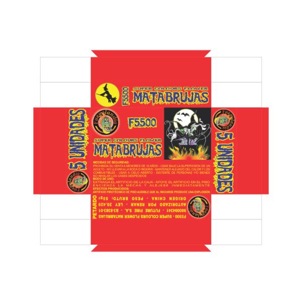 SUPERCOLOURS FLOWERS MATABRUJAS