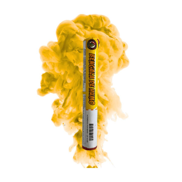 BENGALA DE HUMO AMARILLO
